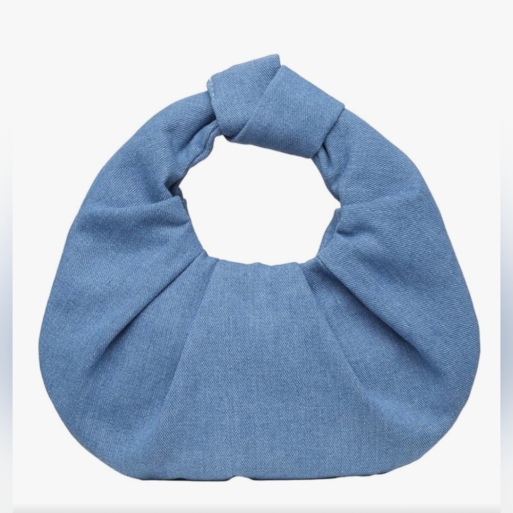 NEW! Small Knot Bag (Blue Jean Print)